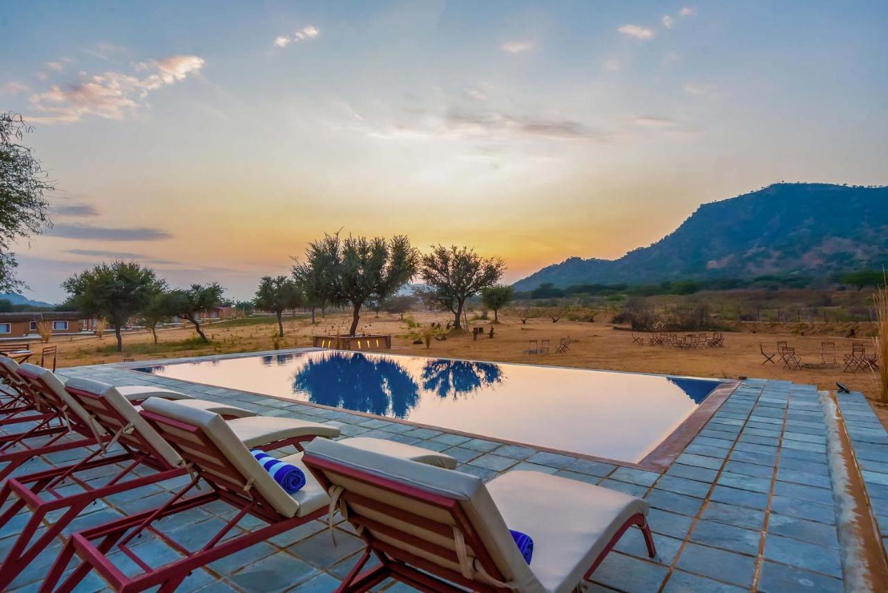 Camp Lands End Hotel Pushkar Exterior foto